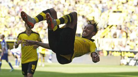 Bei Pierre-Emerick Aubameyang läuft es.