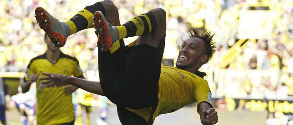 Bei Pierre-Emerick Aubameyang läuft es.
