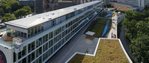 Das Bikini-Haus am Zoo, hier der hintere Teil mit der Terrasse.