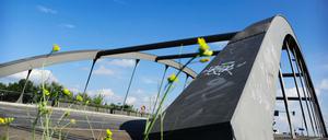 Die Neue Späthbrücke in Berlin-Neukölln. 
