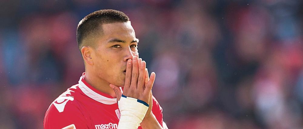 Bobby Wood und Union kommen mit Gegentoren nicht klar.