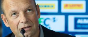 Marco Baldi, Geschäftsführer der Alba-Basketball GmbH, hat ein klares Anforderungsprofil für den Nachfolger von Mithat Demirel.