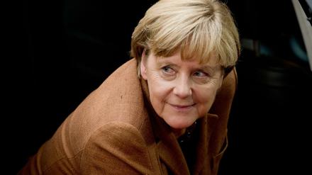 Gerne flexibel. Die Kanzlerin Angela Merkel. 
