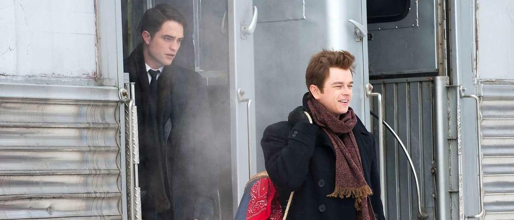 Aufbruch nach Indiana. James Dean (Dane DeHaan) nimmt den Fotografen Dennis Stock (Robert Pattinson) im Winter 1954 auf eine Reise mit.