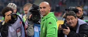 Debüt zum Lächeln. Beim ersten Bundesligaspiel von André Schubert erinnerte wenig an die bleiernen Wochen unter Lucien Favre.
