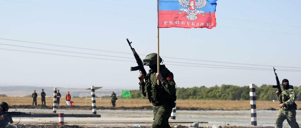 Die Ukraine-Krise ist nicht vorbei: Gerade erst warfen prorussische Separatisten im Osten des Landes die UN aus dem Gebiet Lugansk hinaus.