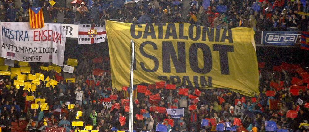 Katalonien hat gesprochen. So wie viele Barça-Anhänger würde auch der ehemalige Trainer Pep Guardiola eine Abspaltung von Spanien begrüßen.