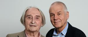 Günter Herburger und Matthias Politycki, Autoren und Marathonläufer.