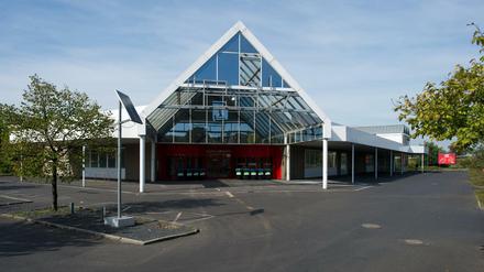 In diesem ehemaligen Supermarkt in Niederau (Sachsen) sollen Flüchtlinge untergebracht werden.