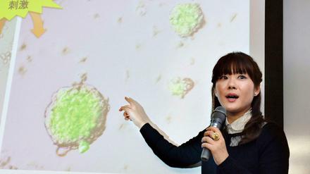 Ende einer Karriere. Haruko Obokata verblüffte die Fachwelt mit einer angeblich simplen Methode zur Herstellung von Stammzellen. Sie konnt eihre Ergebnisse nicht reproduzieren.