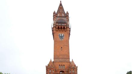 Hier geht es los: der Grunewaldturm an der Havel.