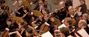 Streicher des Orchesters