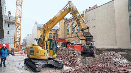 Ungesund. Baustellen gelten als bedeutende Verursacher von Feinstaub. 