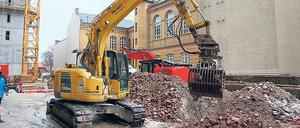 Ungesund. Baustellen gelten als bedeutende Verursacher von Feinstaub. 