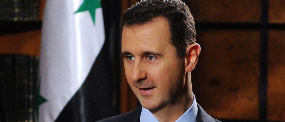 Könnte Teil der Lösung im Syrien-Krieg werden: Baschar al Assad.
