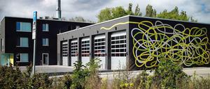 Kunst am Bau: die Feuerwache Pankow. 