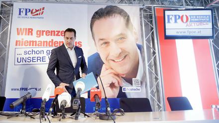 Wahlsieger. FPÖ-Chef Heinz-Christian Strache.