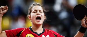 Petrissa Solja holte den dritten Punkt für Deutschland im Finale der Tischtennis-EM gegen Rumänien.