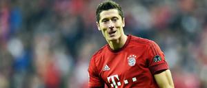 Jubeln, mal wieder. Lewandowski freut sich über sein Tor zum 5:0 gegen Zagreb. 