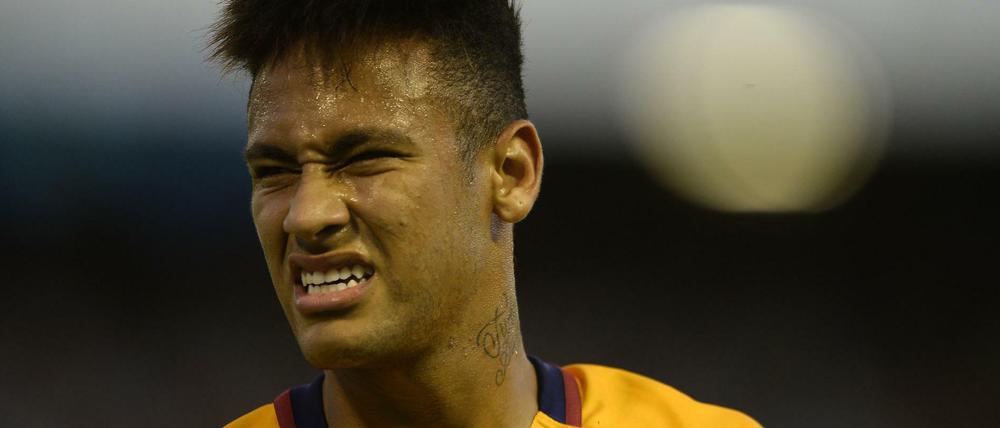 Ärger mit dem Finanzamt: Neymar.