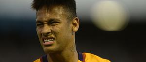 Ärger mit dem Finanzamt: Neymar.