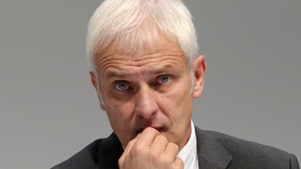 Der neue Mann an der Spitze: VW-Chef Matthias Müller.