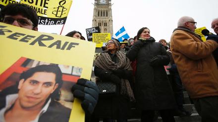 Raif Badawi wurde als Internetblogger in Saudi-Arabien wegen „Beleidigung des Islams“ inhaftiert.