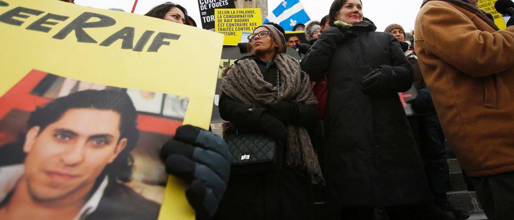 Raif Badawi wurde als Internetblogger in Saudi-Arabien wegen „Beleidigung des Islams“ inhaftiert.