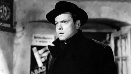 Orson Welles in seiner Rolle als Harry Lime in "Der Dritte Mann". 