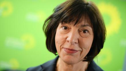 Die Fraktionschefin der Grünen im Europaparlament, Rebecca Harms.