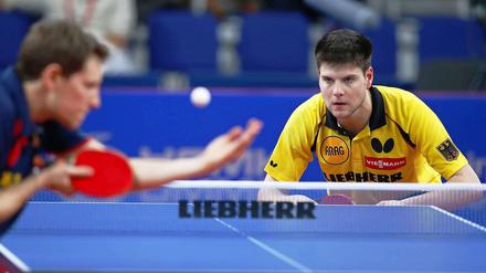 An ihm lang es nicht. Auf Dimitrij Ovtcharov (hinten) war Verlass.