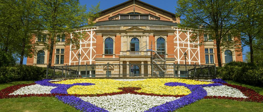 Das Bayreuther Festspielhaus, in diesem Jahr ohne Gäste.