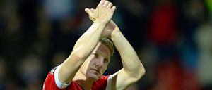Applaus! Bastian Schweinsteiger.