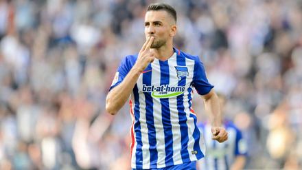 Saisontore drei und vier: Vedad Ibisevic traf gegen den Hamburger SV doppelt.