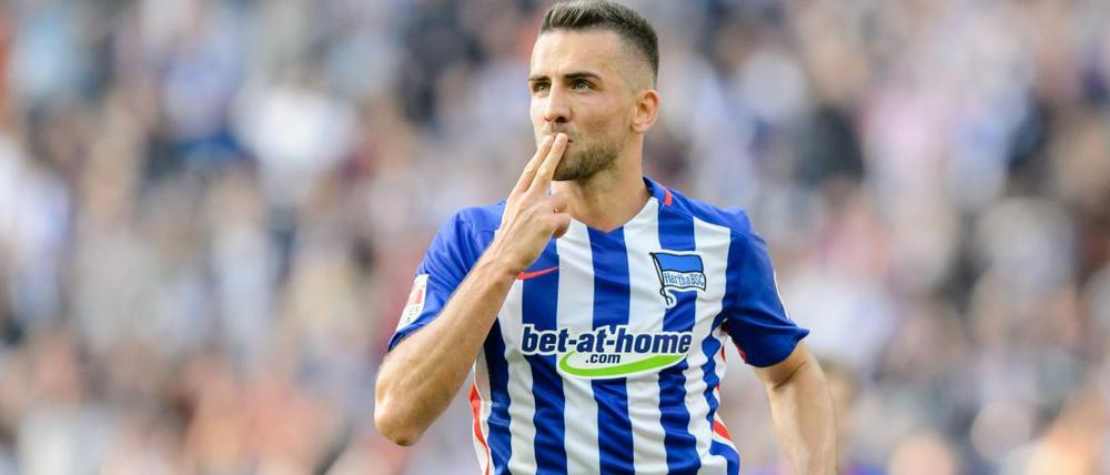 Saisontore drei und vier: Vedad Ibisevic traf gegen den Hamburger SV doppelt.