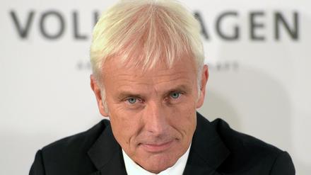 Der neue VW-Chef Matthias Müller tritt am Dienstag erstmals vor die Belegschaft. 