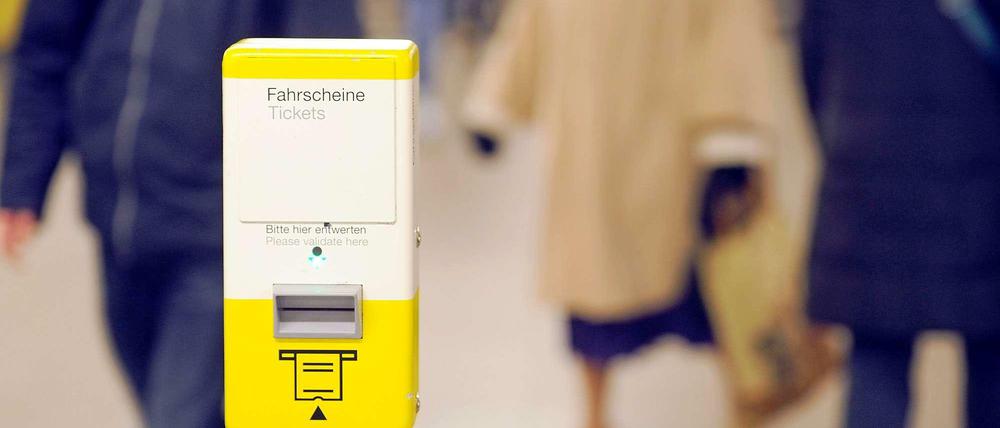 Abgestempelt. Die Fahrpreise im Nahverkehr werden erneut erhöft.