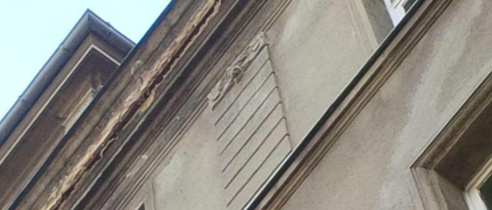 An der Friedenauer Gemeinschaftsschule bröckelt die Fassade.
