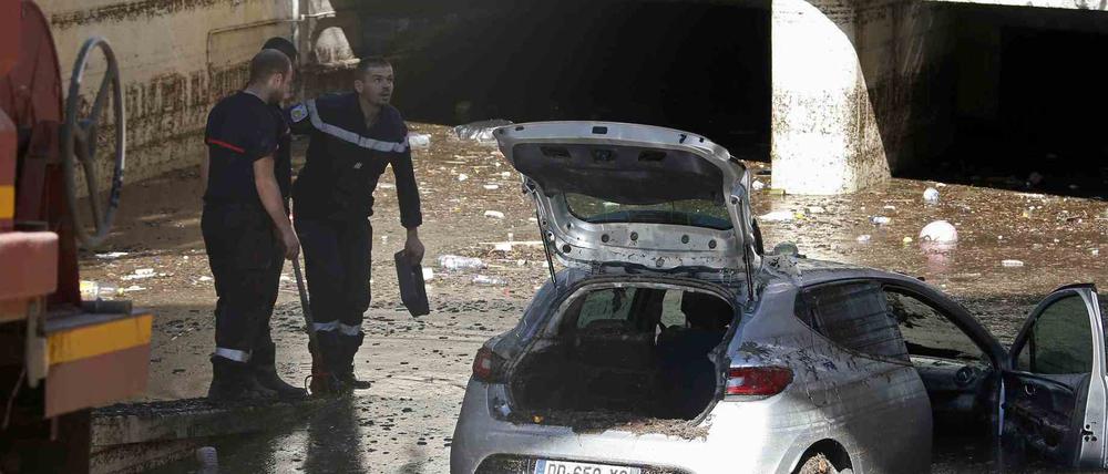 Die Regenfälle waren so stark wie sonst in zwei Monaten.