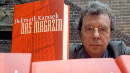 Für seinen Roman "Das Magazin" ließ sich Journalist und Literaturkritiker Hellmuth Karasek von seiner Zeit beim "Spiegel" inspirieren. Nun soll das Buch verfilmt werden. 