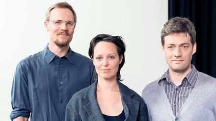 Saxofonist Uli Kempendorf (l.) hat die „Serious Series“ vor fünf Jahren gegründet. Jetzt kuratieren die Harfenistin Kathrin Pechlof und der Saxofonisten Christian Weidner die Reihe.