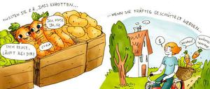 Stößt dem Steuerzahlerbund bitter auf: Eine Passage aus dem Wissenschaftscomic "Klar soweit?".