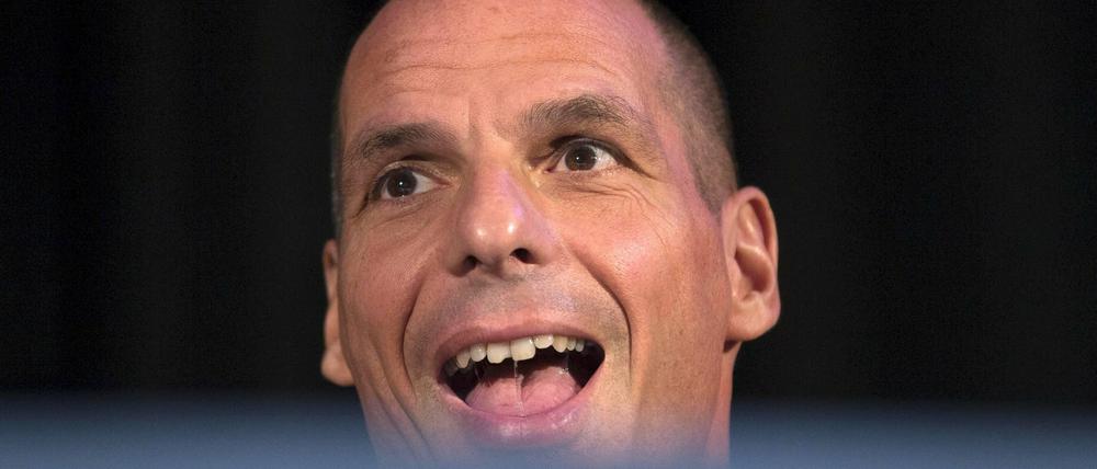Der frühere griechische Finanzminister Yanis Varoufakis