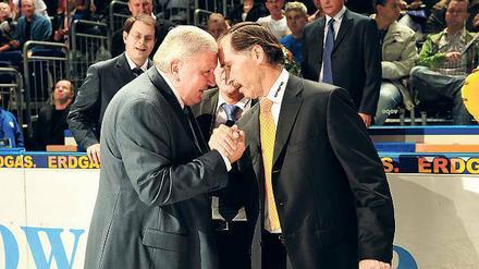 Hartmut Nickel und Billy Flynn.