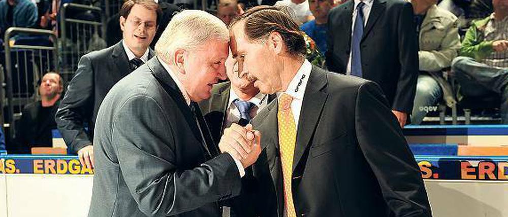 Hartmut Nickel und Billy Flynn.