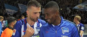 Wer läuft gegen den Hamburger SV für Hertha BSC im Sturm auf: Vedad Ibisevic (l.), Salomon Kalou - oder sogar beide?