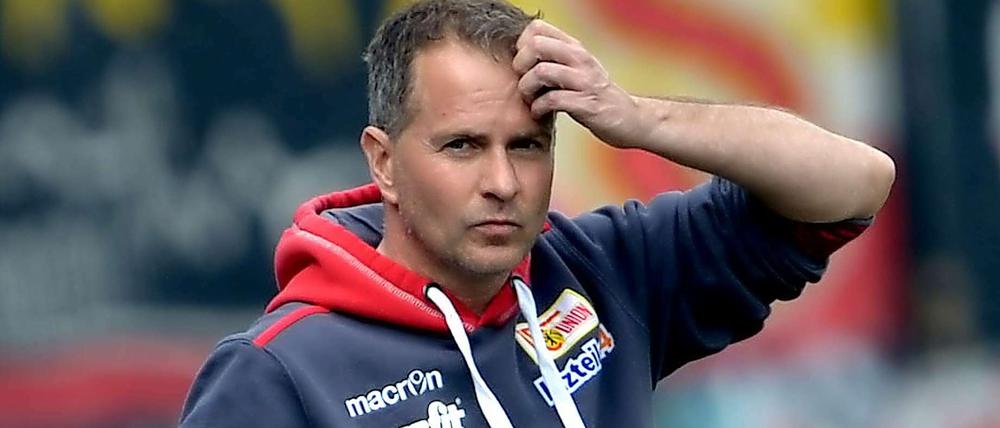 Wo geht es hin? Unions Trainer Sascha Lewandowski.