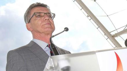 Olympia im Blick: Bundesinnenminister Thomas de Maizière 