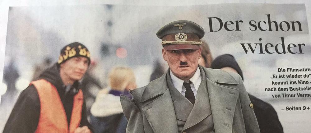 Tagesspiegel-Titel der Spätausgabe am 7. Oktober 2015.
