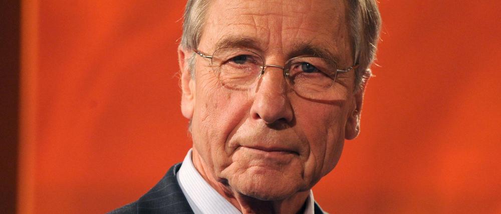 Der ehemalige Bundesminister und SPD-Politiker Wolfgang Clement fordert weniger Regulierung am Arbeitsmarkt.